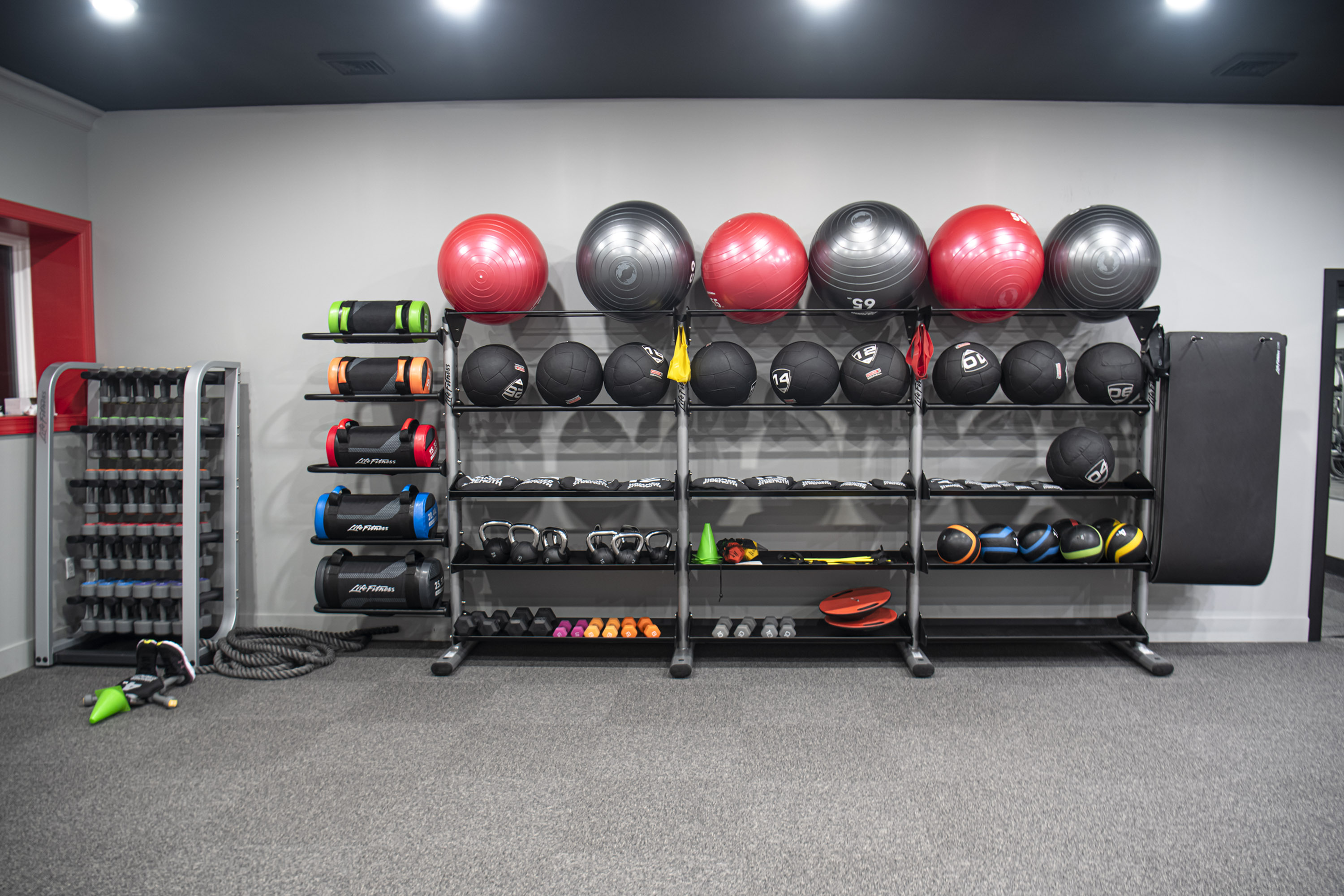 365 Fitness strength training area