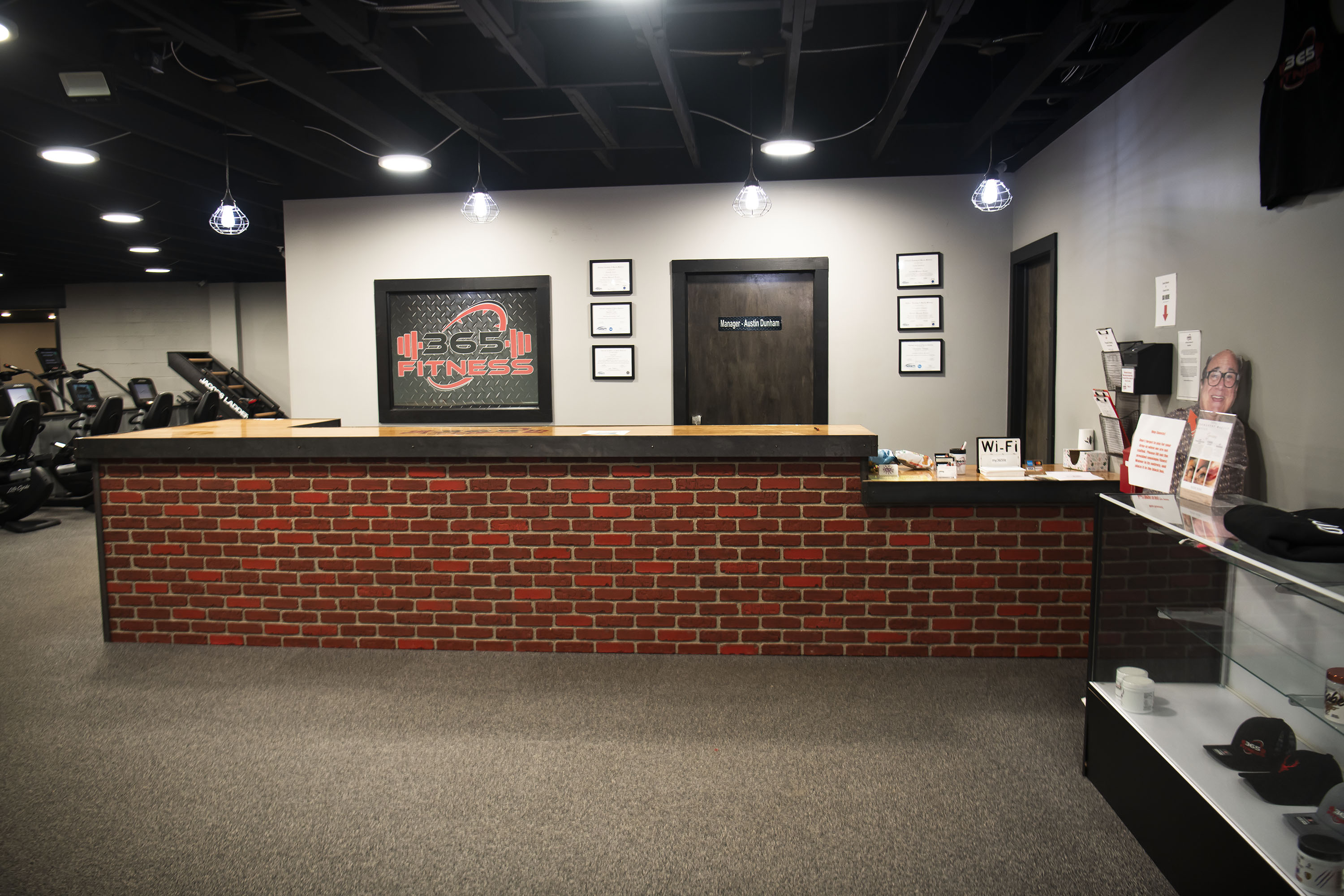 365 Fitness open training floor