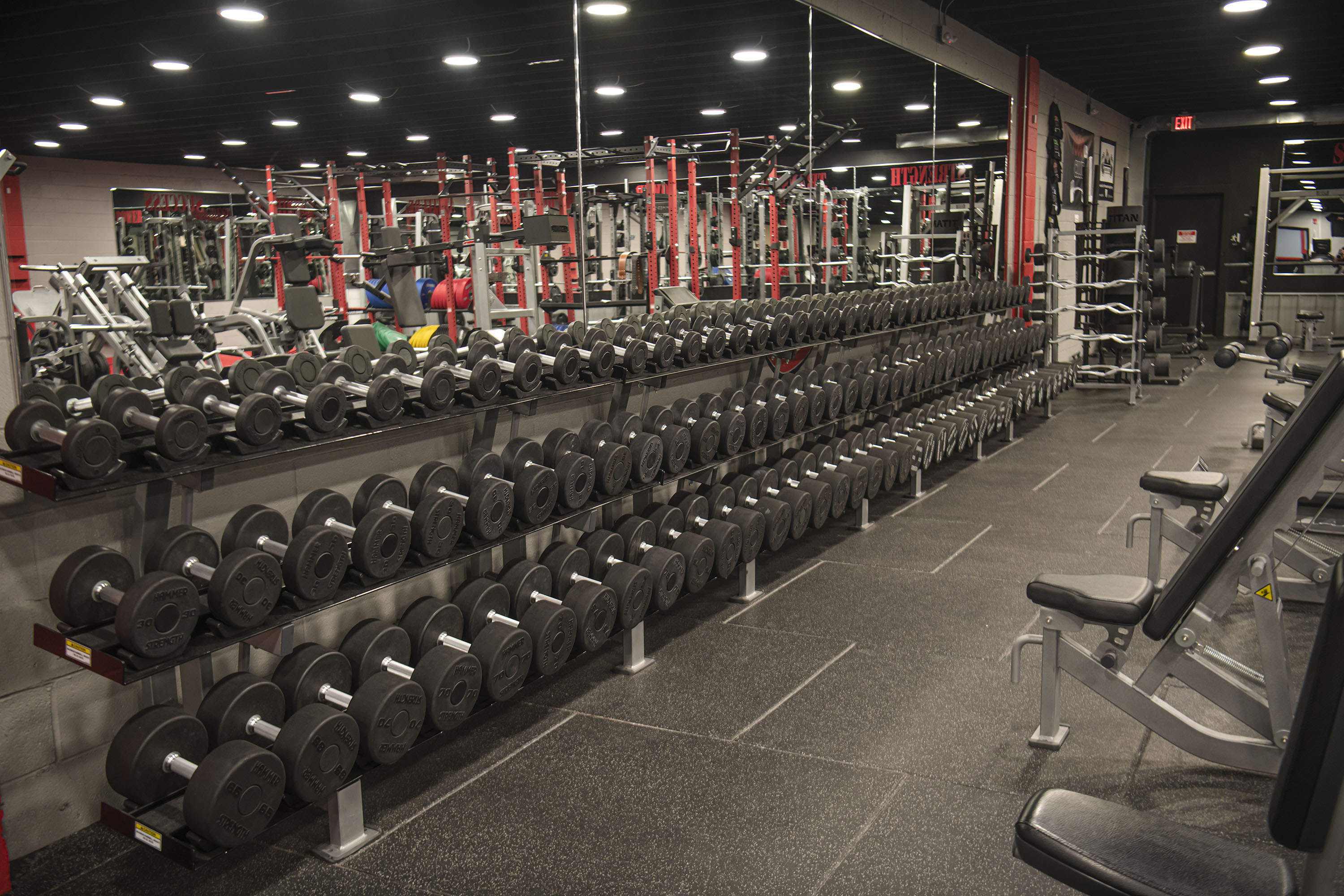 365 Fitness workout area